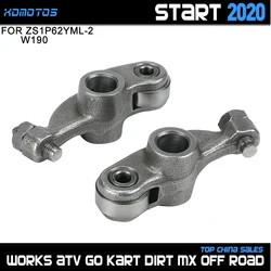 Motorcycle Valve Rocker Arms Rocker For Zongshen 190cc Z190 W190 ZS1P62YML-2 Electric Starter Engine Dirt Pit Bike Atv Quad