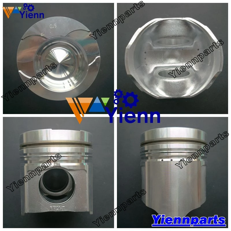 6D108 SA6D108-1 S6D108 Piston Kit With Ring Set For Komatsu Engine SAA6D108E-2 PC300-6 PC300-5 PC300AV PC300LC-5 6222-31-2110