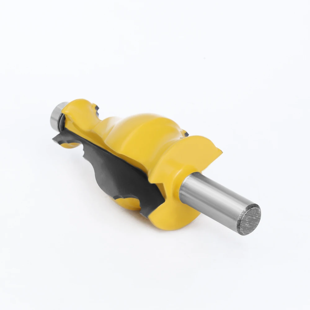 1pc 12mm 12.7mm 1/2 Inch Shank Large Picture Frame Molding Router Bit Line Woodworking Mold Milling Cutter For Wood MC03107