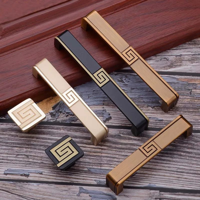 AOBT Kitchen Cabinet Storage Handles Vintage Kitchen Item Closet Dressers Wardrobe Drawer Knobs Door Pulls Furniture Hardware