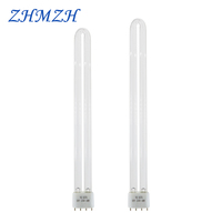 2G11 Ultraviolet Disinfection Lamp Tube 253.7nm High Ozone UVC Quartz Sterilizer Lamp Tube For the 38W Remote Control UV Lamp