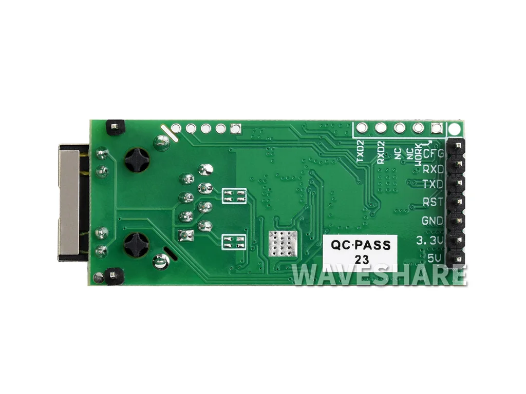 Imagem -02 - Uart para Eth Serial com Ttl ao Conversor Ethernet 10 100m Auto-mdi Mdix Ethernet de Alta Velocidade de Baixa Potência Atualizável