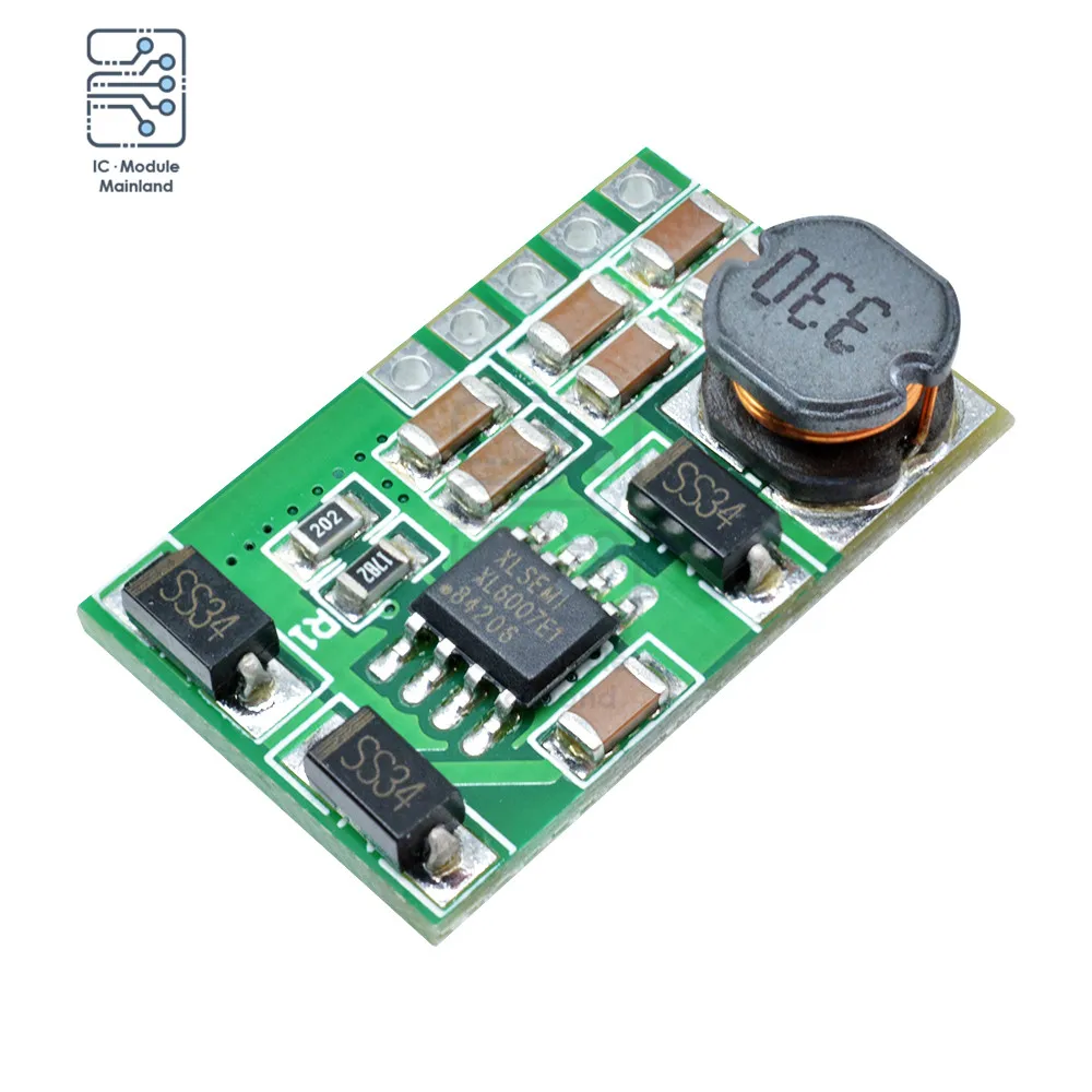 DC DC Step Up Boost Converter Power Supply Module DC 3-18V to ±5V/6V/9V/12V/15V/24V Positive Negative Voltage Converter