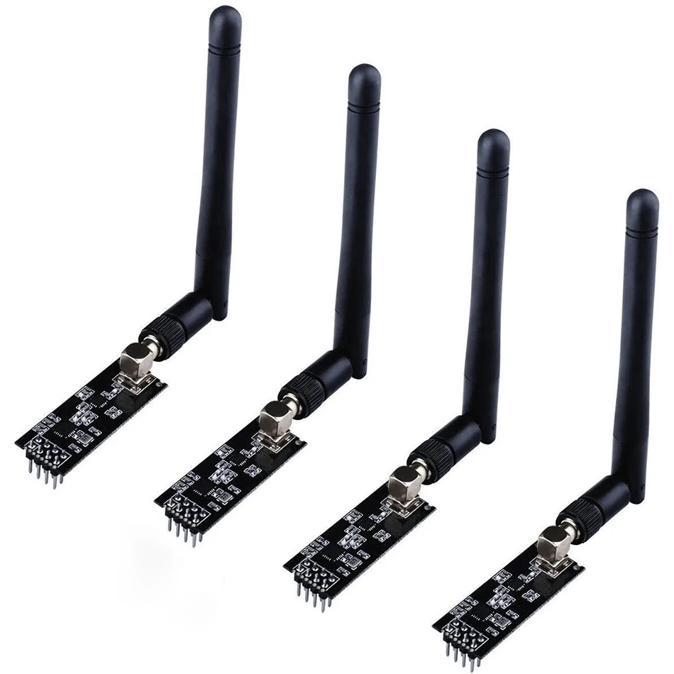 4PCS 2,4G NRF24L01 + PA + LNA Wireless-modul mit Antenne 1000 Meter Lange Abstand Für Arduino