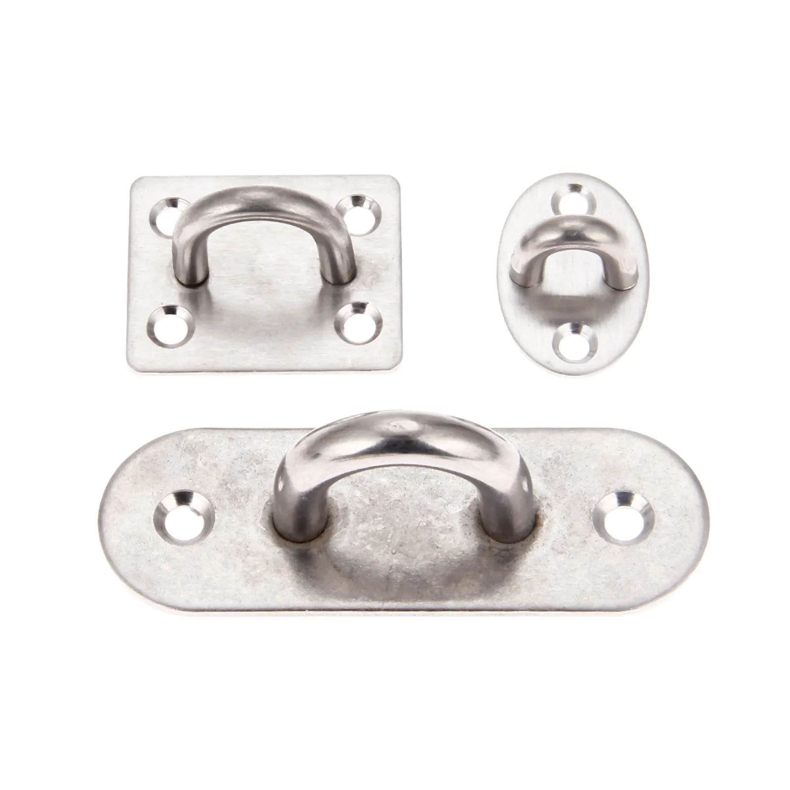 1Pc Stainless Steel U-shaped Ceiling Mount Hook Base Ceiling Fans For Leisure Sofa Sandbags Hammocks Rings Fixed Hook image 4