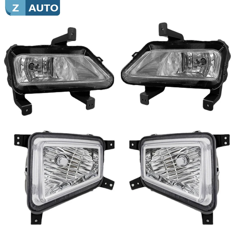 Car Front Bumper Light Fog Lamps Headlight Car light Fog Lamp Driving Lamp Fog Light For Geely Emgrand X7 EX7 FC SUV Vision X6