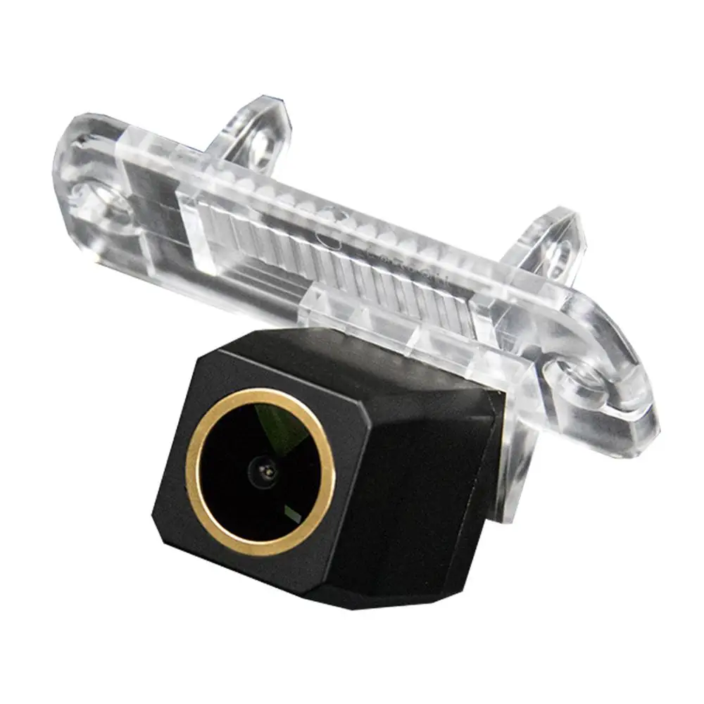 HD 1280x720p Rear View Camera for Mercedes X164 W164 W251 GL ML R Class 2009-2012, Reversing Backup Night Vision Golden Camera