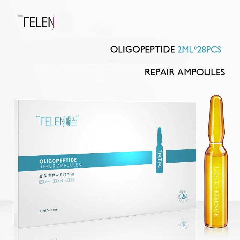 28 Days Skin Care Ampoules Intensive Care Hyaluronic Acid Concentrate Essence Liquid Petidide Face Needle Anti Aging Hydrating