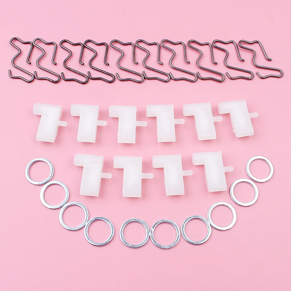 Kit rondella a molla per nottolino 10 Set per Stihl MS180 MS390 MS360 MS290 MS270 MS260 MS251 MS250 MS240 parte motosega