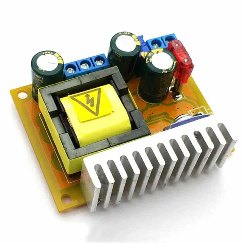 ใหม่ DC-DC Boost Converter 8-32V To 45-390V ZVS Capacitor Charging Board 220V 110V