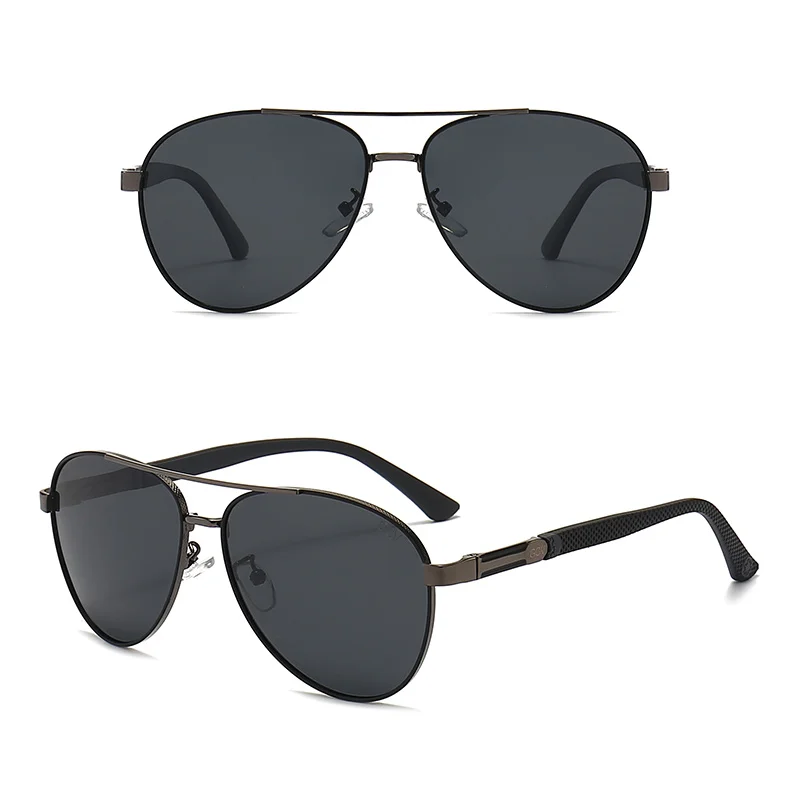 GCV-gafas de sol polarizadas de aluminio para hombre y mujer, lentes clásicas de marca, lentes de revestimiento, lentes de conducción para delicados