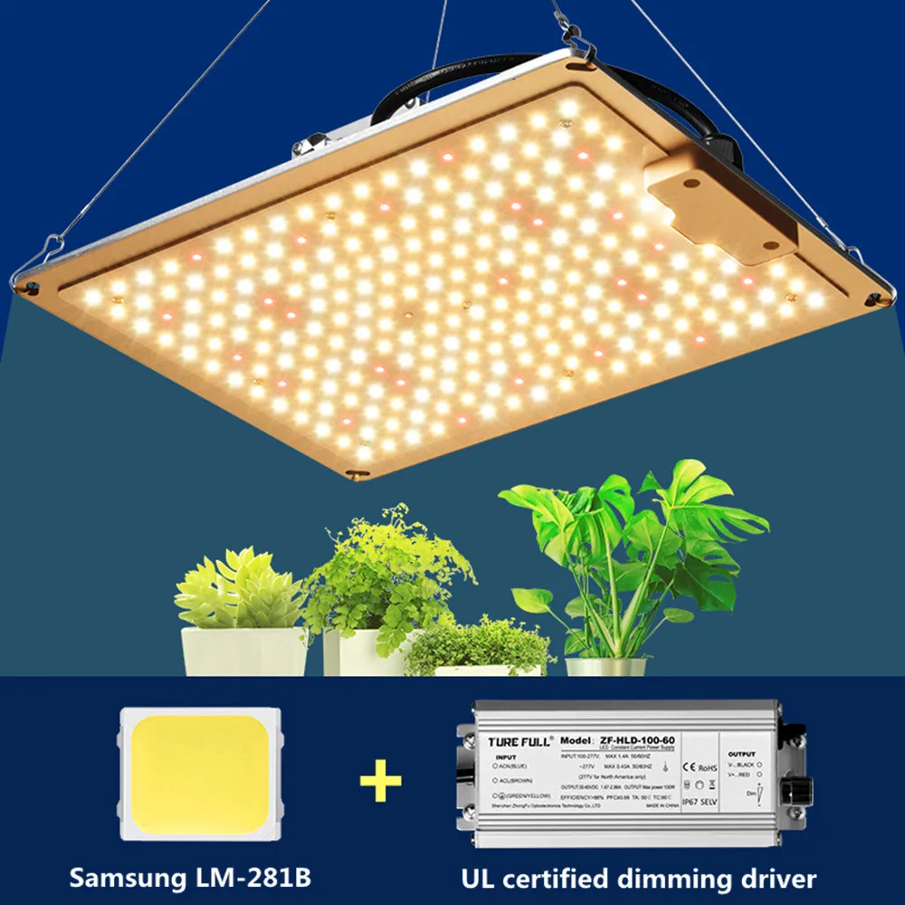 Samsung espectro completo 1000w pode ser escurecido 3500k + 5000k + 660nm + 760nm conduziu a luz de crescimento da planta para crescer plantas