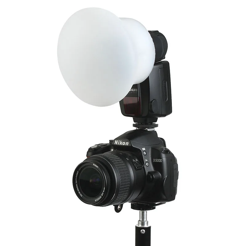 Magnetischer Silikon-Lichtdiffusor, Gummikugel, modulares Blitzzubehör für Godox Canon Nikon Yongnuo Kamera Speedlite als MagMod – Detail 4
