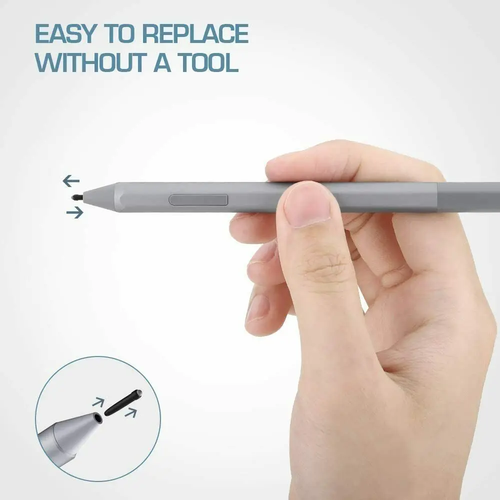 for Surface Pen Tips Replace HB Refill Pen Nib with High Sensitivity for Surface Pro 4/5/6/7 for Surface Pro Fine Nib 3PCS