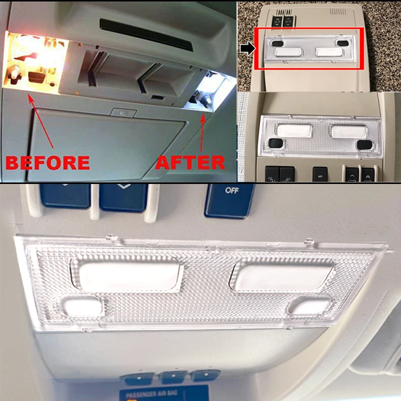 Interior Overhead Front Map/Dome Light ,For Chevrolet Tahoe Suburban Silverado Avalance GMC Envoy Yukon Sierra Cadillac Escalade