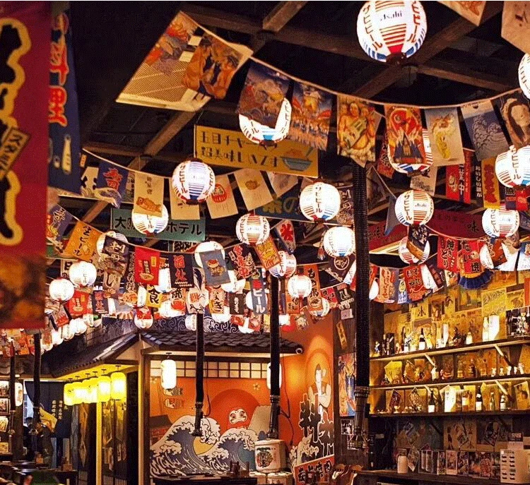 Maßgefertigtes Japanisches Kleines Banner, Farbiges Genshin Impact Hängebanner, Restaurant-Dekoration, Wohnbereich-Wein-Pongee-Hausdekoration – Detail 2