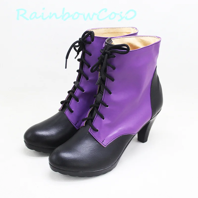 Hololive vtuber NIJISANJI Suzuhara Lulu รองเท้าคอสเพลย์เกมอะนิเมะ Carnival Party ฮาโลวีน RainbowCos0 W1755