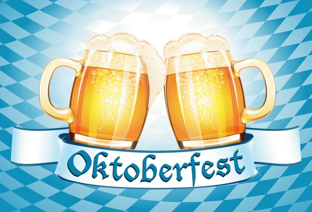 Background for Oktoberfest Photography German Beer Plaid Wheat Party Backdrop For Photo Studio Vinyl photocall