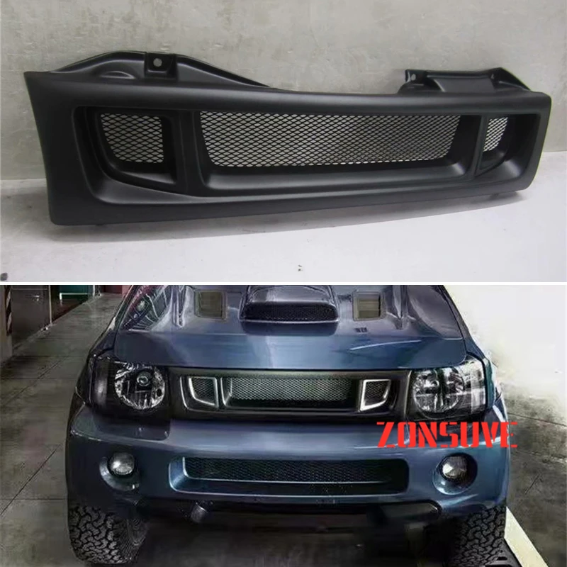 For Suzuki Jimny 2012--2018 Year Refitt Front Center Racing Grille Cover Accessorie Body Kit