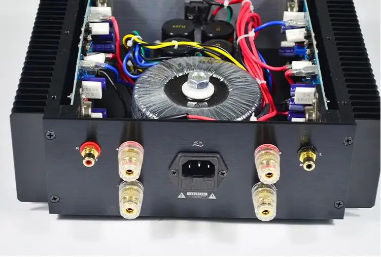 M80 Class A pure post-stage amplifier 4 pairs of MJ15024 15025 precision pairing 135W+135W