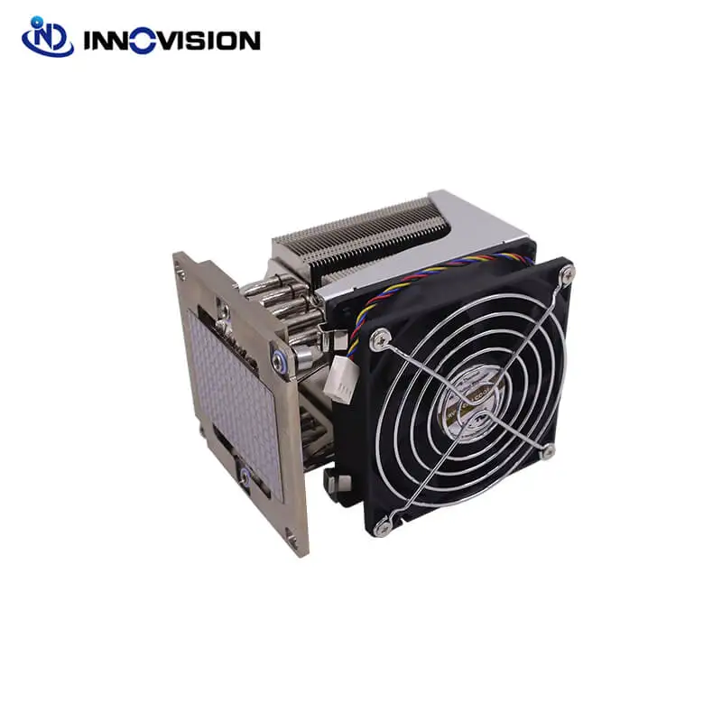 4U Active server heatsink 3647 Square with 5* heatpipe server cpu cooler With 9025MM Quite Cooling Fans