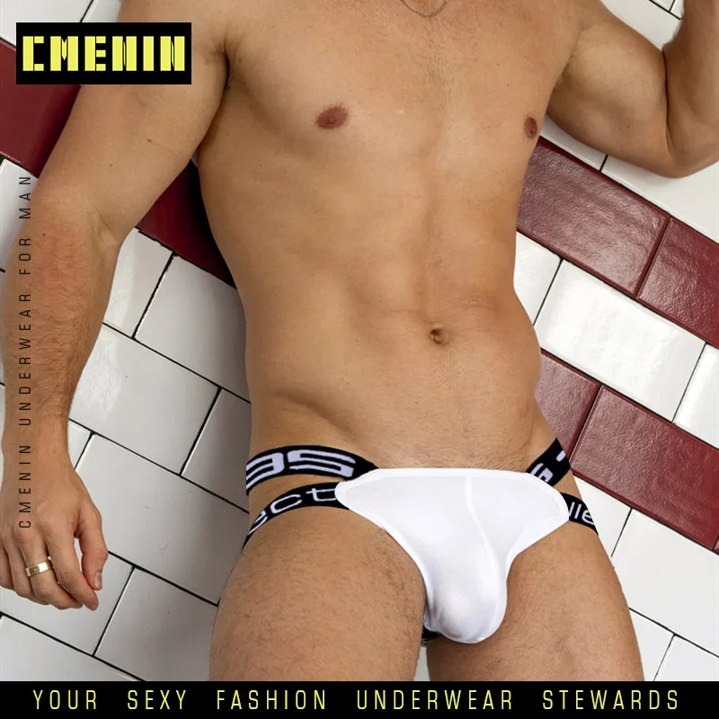 Fashion Gay Men Sexy Underwear Thong Men Jockstrap LOGO Men Lingerie Mens Thongs And G strings Top OR213