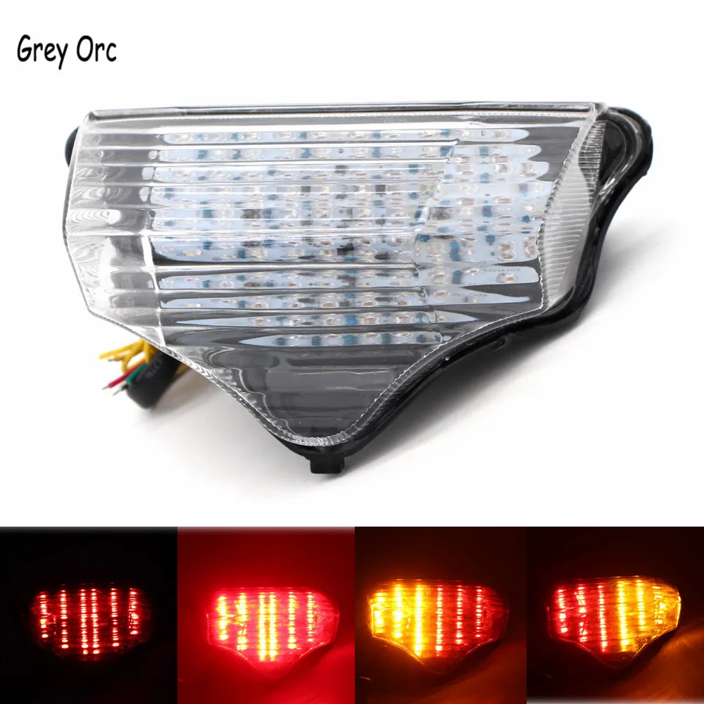 

For YAMAHA FZ6 FAZER 2004 2005 2006 2007 2008 Motorcycler Accessories Integrated LED Tail Light Turn signal Blinker