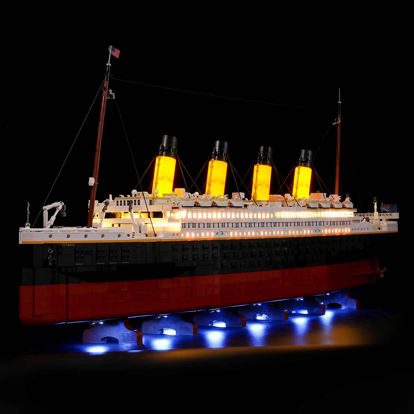 BriksMax Led Light Kit for 10294 Titanic Building Blocks Set (NOT Include the Model) Bricks Toys for Children