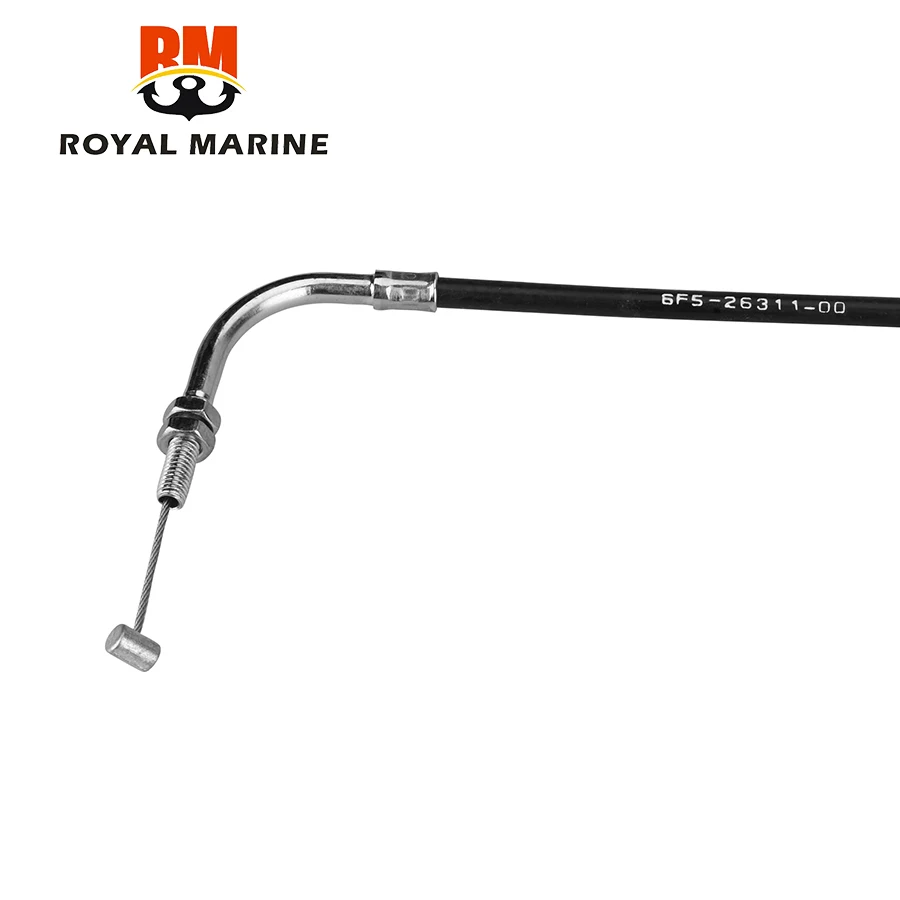 

Трос дроссельной заслонки в сборе для подвесного двигателя Yamaha Parsun Makara 2T 40HP E K 40J 6F5-26311-00 6F5-26311, детали лодочного двигателя, лодочный мотор