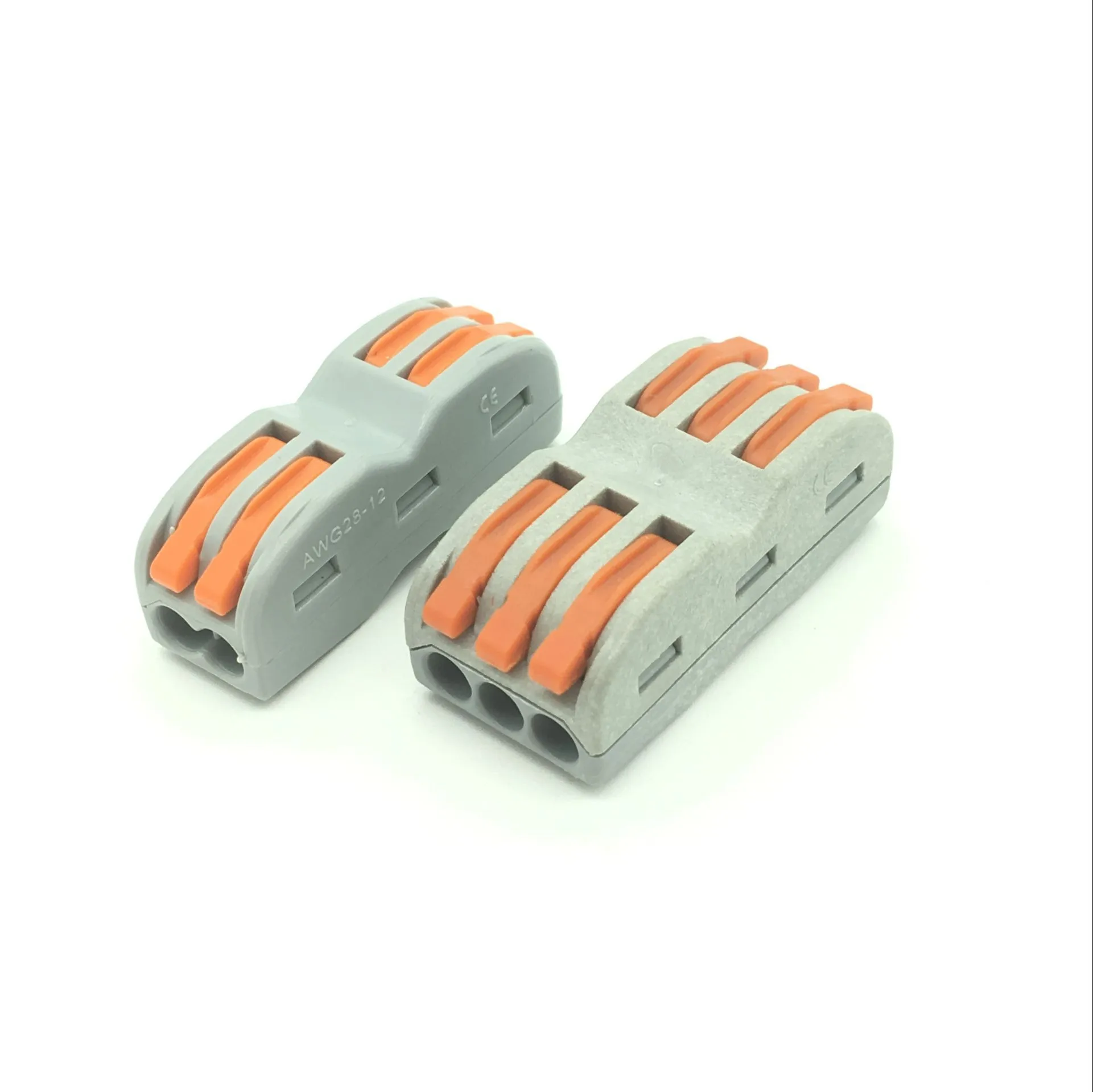 Wire Connector Terminals 222 Replace 4 /6Pole Quick Push In Plastic Material PA66 Fast Connectors SPL-2 SPL-3 10PCS