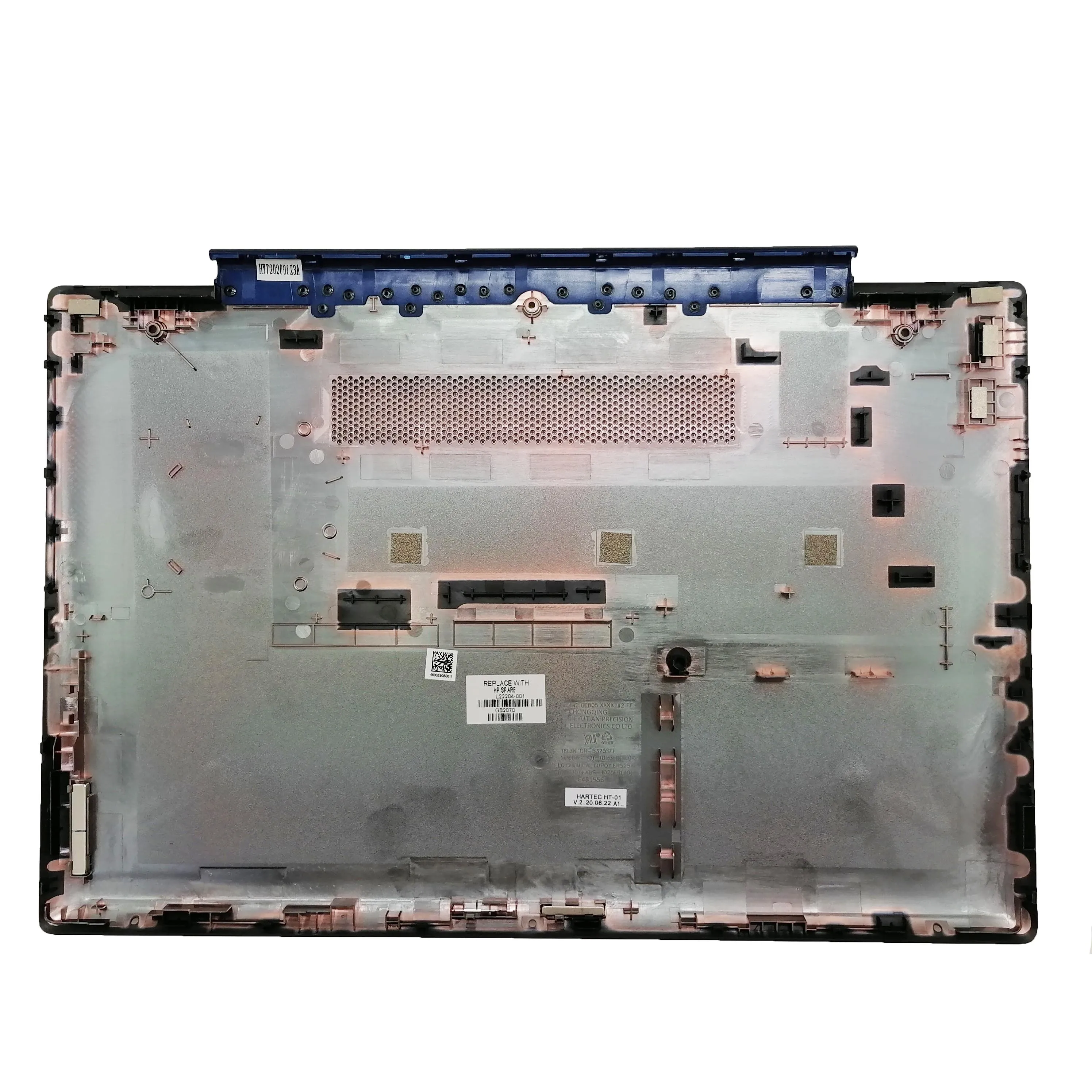 Imagem -03 - para hp Pavilion 14 X360 14-cd Tpn-w131 Capa Inferior para Laptop L22204001 L22203-001 Novo