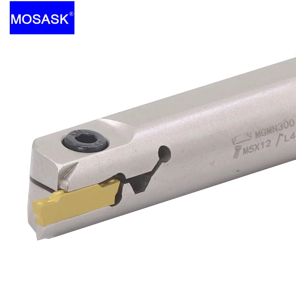 MOSASK MFH Cutter Internal Toolholders Machining End Face CNC Lathe Arbor Inner Hole Grooving Turning Tool