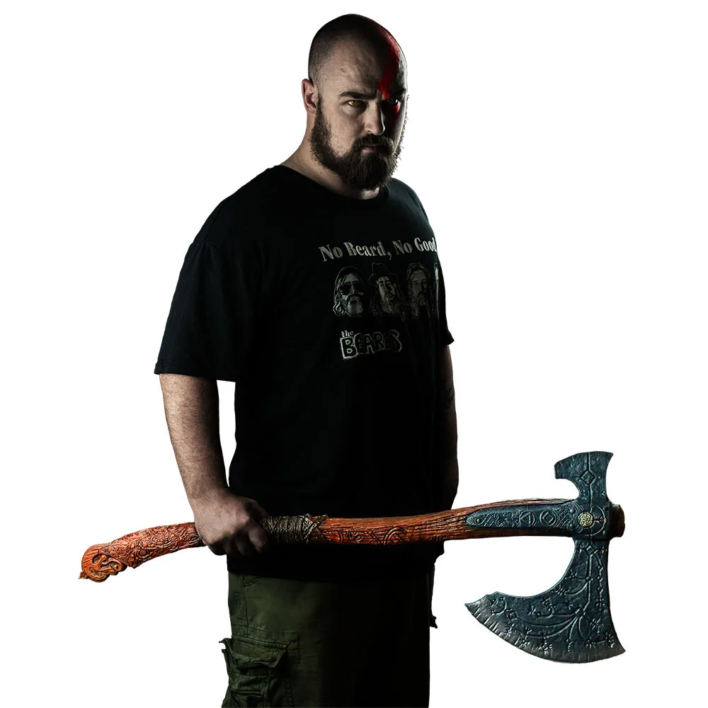 Pirate Ghost Axe Beast Axe Prop 1:1 Cosplay War Weapon Role Playing Game Movie Cos Axe Pu Weapon Model Toy Prop 93Cm