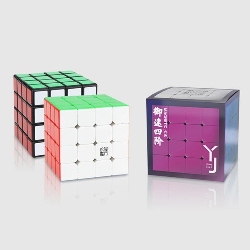 Yongjun YJ Yusu V2M 4x4x4 Magnetic cube 4x4x4 Puzzle Professional magic cube 4x4 Magnetic Speed Cube Educational Toys for kids