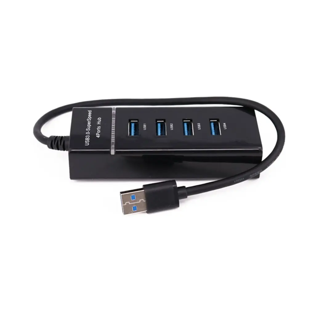 4 Ports USB 3.0 HUB Splitter High Speed Multi Splitter USB Adapter Expander Cable For Desktop PC Laptop Adapter USB HUB