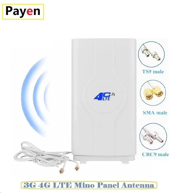 PAYEN High Gain 4G LTE Antenna Dual Mimo Long Range Network Antenna for WiFi Router/Mobile Broadband/Hotspot Amplifier