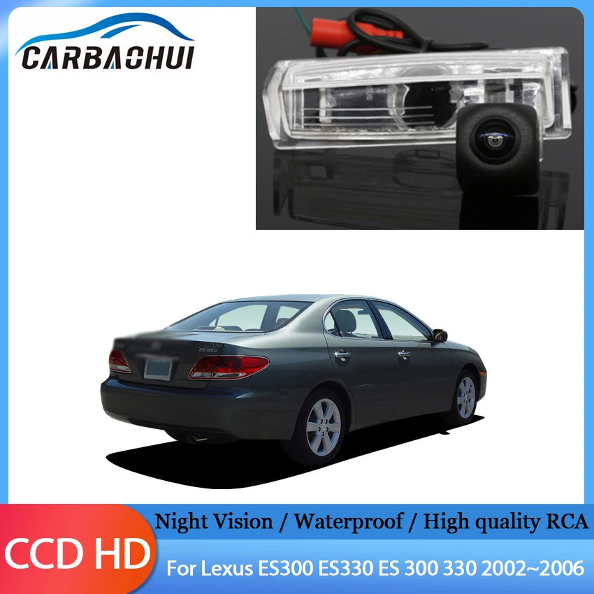 

170 Degree 1280x720P HD CCD Special Vehicle Rear View Camera Waterproof For Lexus ES300 ES330 ES 300 330 2002~2006 Car