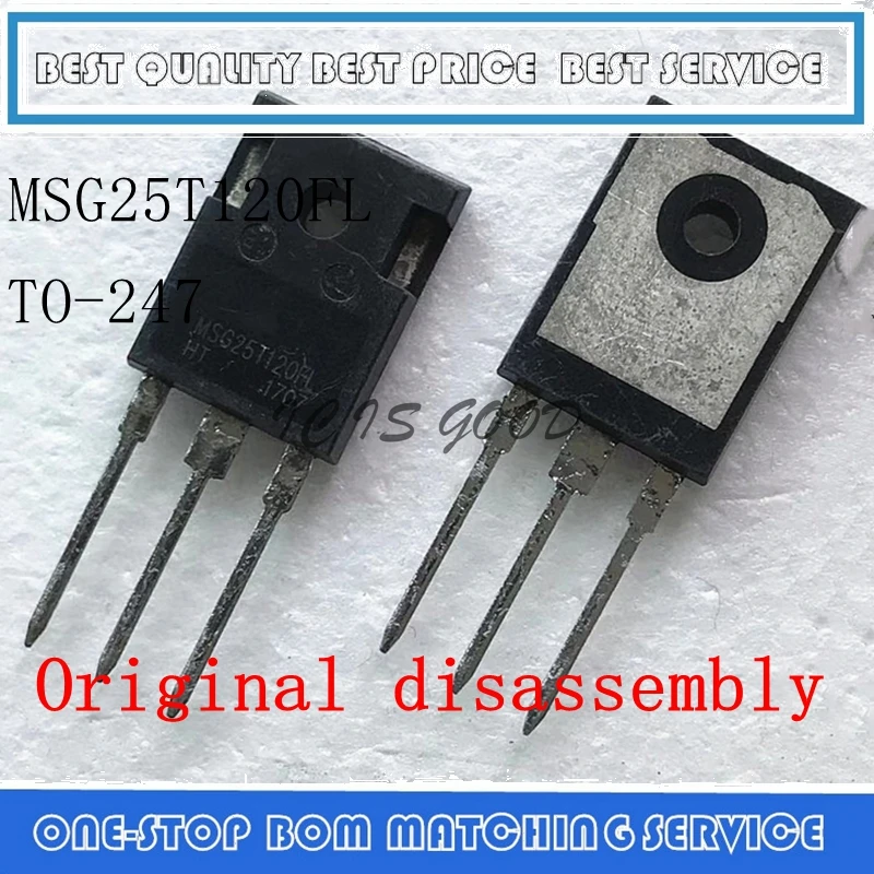 Bộ 5-20 Chiếc MSG25T120FL MSG25T120 25A1200V Đến-247 Ban Đầu Tháo Lắp