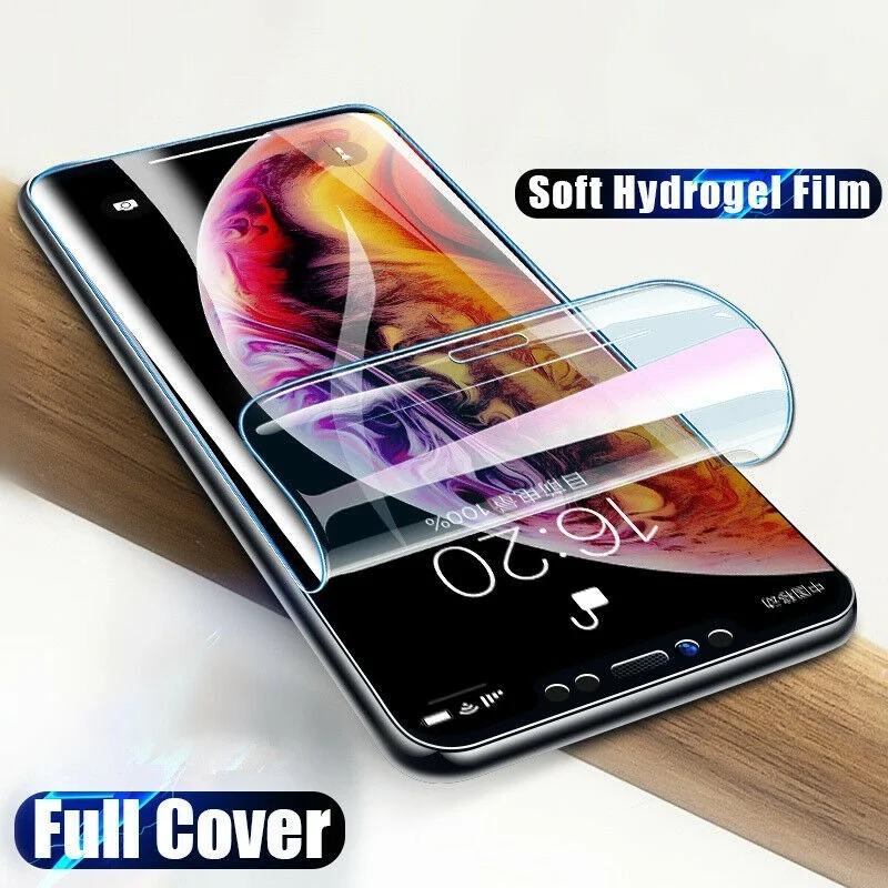 Hydrogel Film Screen Protector For iPhone 6 6ss 7 8 Plus SE 2020 11 XS Max 12 Pro Max  iphone 11 pro max