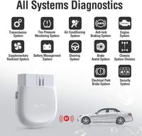 Autel MaxiAP AP200 Bluetooth OBD2 Scanner Full System Car Diagnostic Scan Tool Code Reader PK AP200M