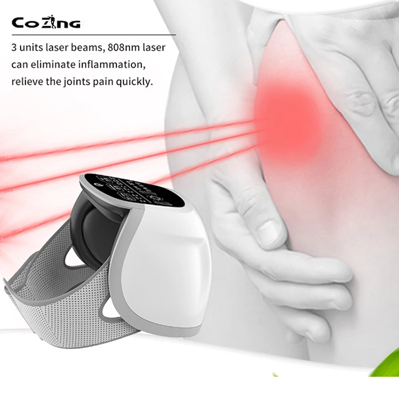 

Smart Knee Massage Hot Compress Knee Relax Massager Knee Cap Treasure Laser Infrared Elbow Shoulder Massager Relive Joint Pain