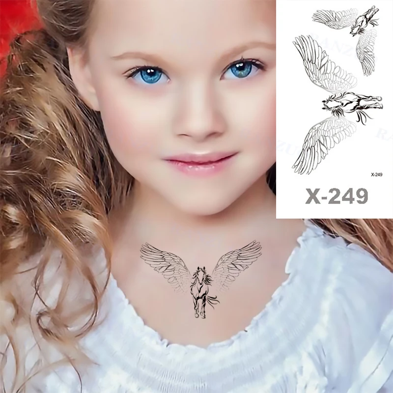 Waterproof Temporary Tattoo Stickers Star Fashion Small Tattoo Lovely Anime Stickers for Kids Sticker Tattoos and Body Art Cute