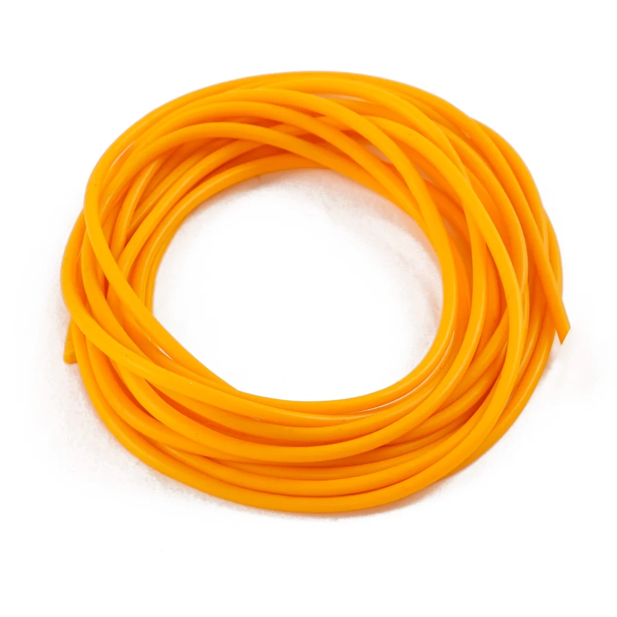 New 3m/6m Orange Hollow Pole Elastic Inner Outer Diameter 0.7-2.2mm Fishing Lines Retention Rope Latex Tube Fishing Tackles