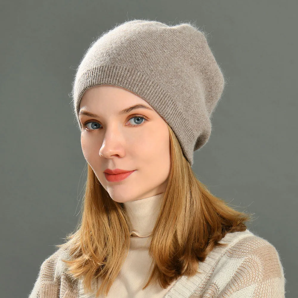 Jxwatcher-Bonnet en cachemire doux pour hommes et femmes, casquettes de tête de mort souples, bonnets chauds, chapeaux de rue, tout simplement,