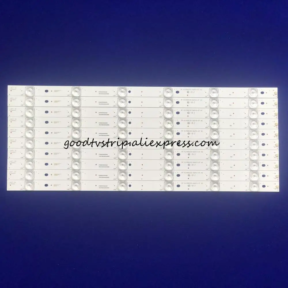 10PCS LED Backlight strip For RF-AJ490E30-0601S-07 A0 AJ490E32 02 A2 LC-49CUG8362KS LC-490UF8472ES 49CUF8372ES LC490EQY (SH)(M1)