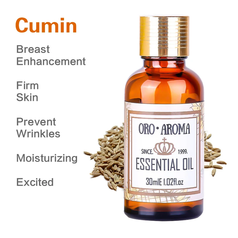 Oroaroma Cumin Essential Oil Body Face Skin Care Spa Message Fragrance Lamp Aromatherapy