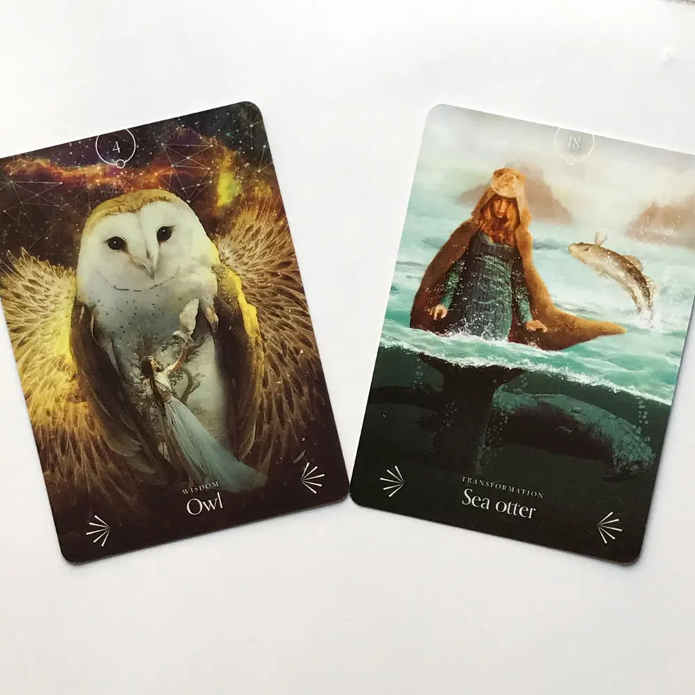 Divine Animals Oracles Card For Fate Divination Board Game Tarot And A Variety Of Tarot Options PDF Guide