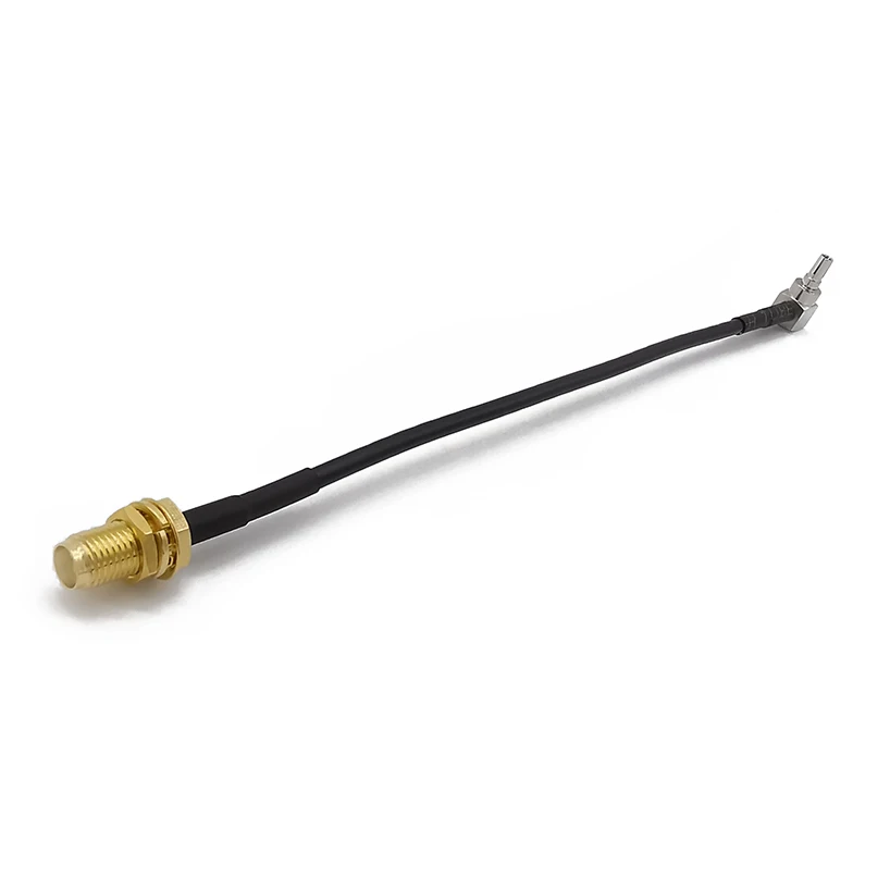 ALLiSHOP crc9 to sma RG174 pigtail cable 0-3GHz sma female sockets connector to crc9 adapter For HUAWEI PCI wifi router Modem