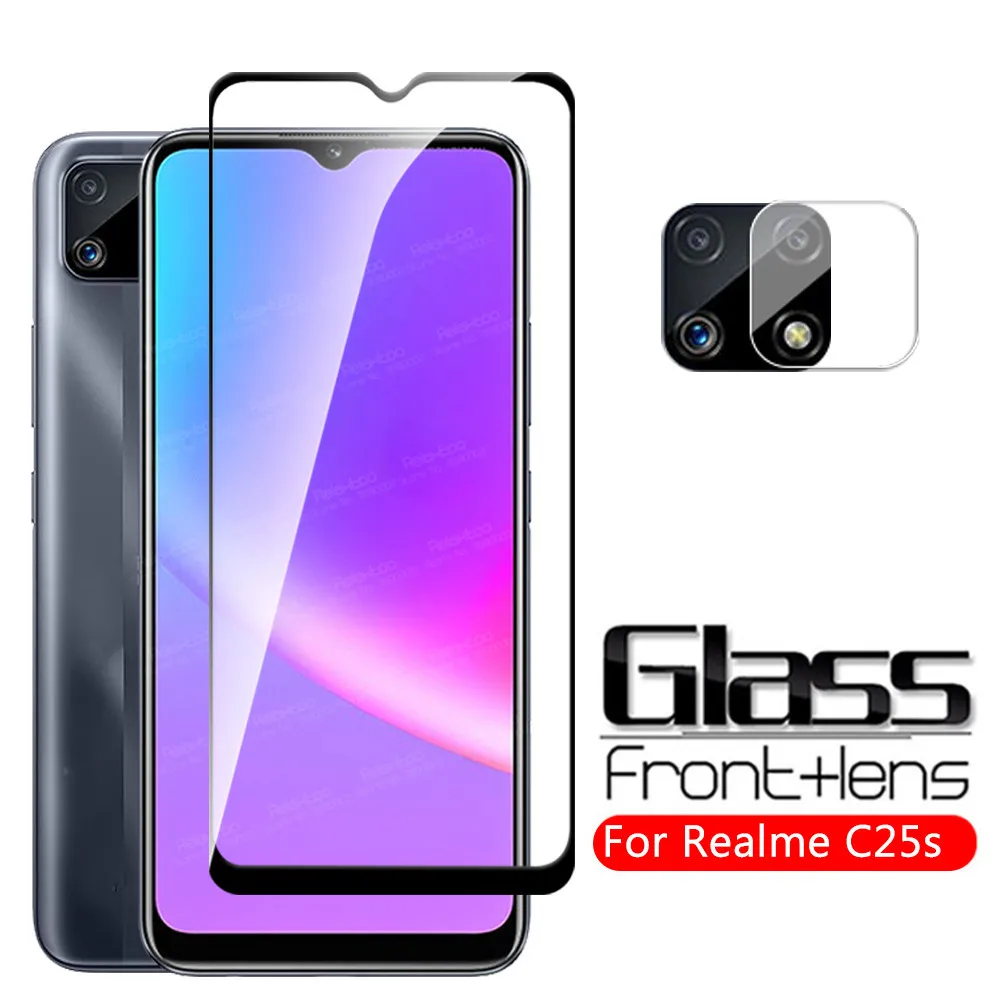 Camera Tempered Glass For Oppo Realme C25s Protective Glass Realmi Realmy C25 S C 25S On RealmeC25s Screen Protector Cover Film