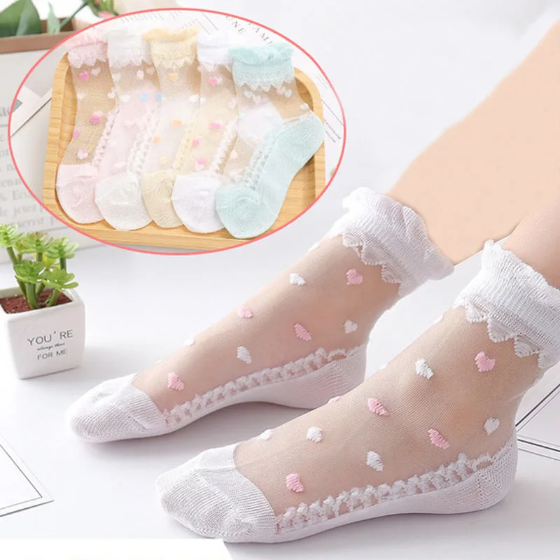 

Children kids baby summer ultra-thin socks girls cute fashion breathable princess cartoon socks kids boys socks